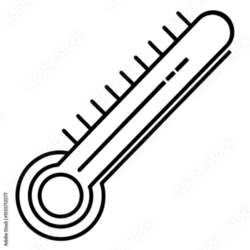 Thermometer Heat Check Vector