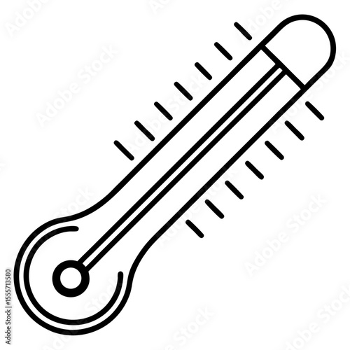 Thermometer Heat Check Vector