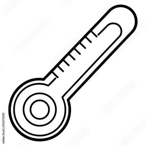 Thermometer Heat Check Vector