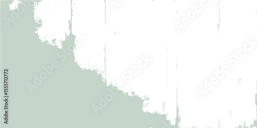 Abstract green grunge texture map design with a vintage paint splatter border