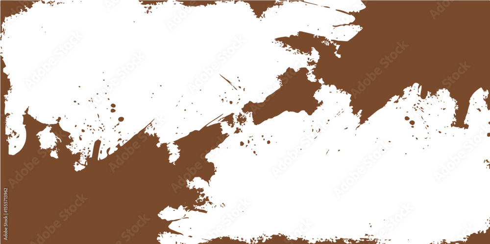 Abstract grunge background with ink splatters and paint texture for a vintage design illustration