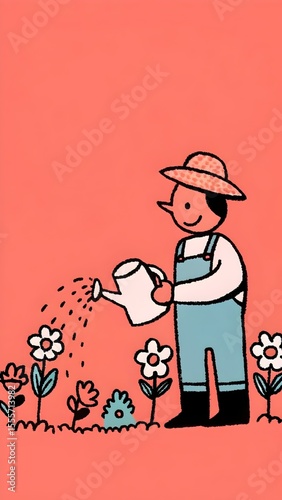 man with a cup of coffee