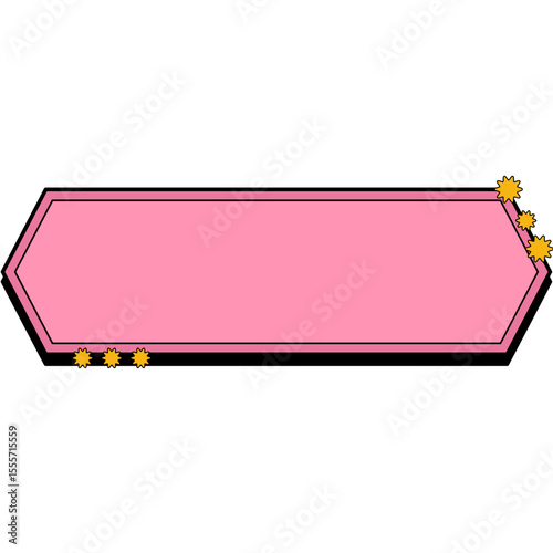 Retro Shape Label