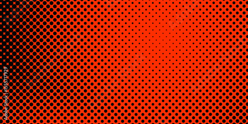 Halftone background vector, abstract backdrop design with two tone pattern and copy space for edit your content