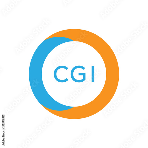 Elegant Monogram Logo Design with Decorative Frame – CGI Luxury Brand Identity Icon. CGI Letter Logo.

