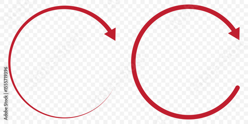 refresh arrow icon transparent. refresh sign PNG. reload, reset. repeat, recycling sign. circular arrow icon vector. update icon. convert icon. replay, reboot sign in Transparent Background. EPS 10.