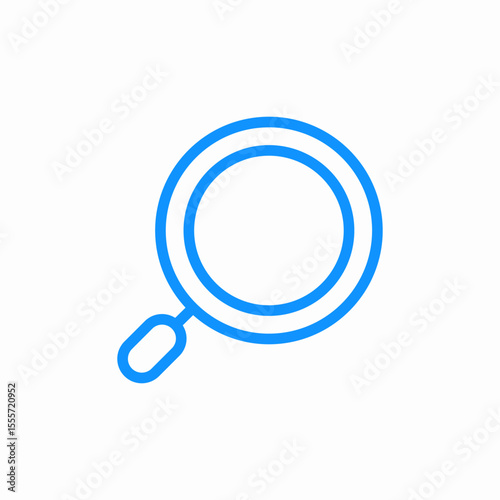 search hand icon sign vector