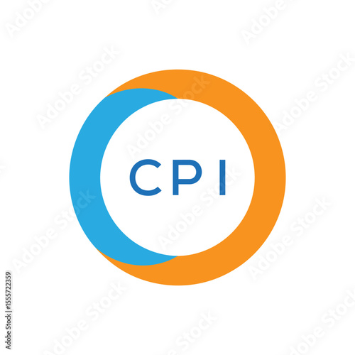 Elegant Monogram Logo Design with Decorative Frame – CPI Luxury Brand Identity Icon
