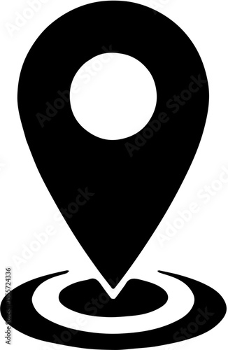 map pointer icon vector illustration,Map pin. Icon for design. Easily editable,Location and Map Pin Icon Set Vector Design on White Background.