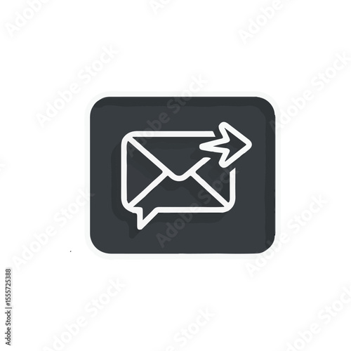 Communication Vector Icons – SMS Message Icon, suitable for infographics and app designs