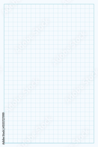 Blank blue notepaper design vector
