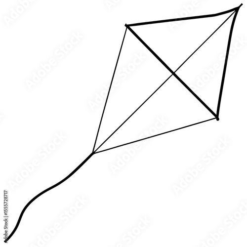 on white background