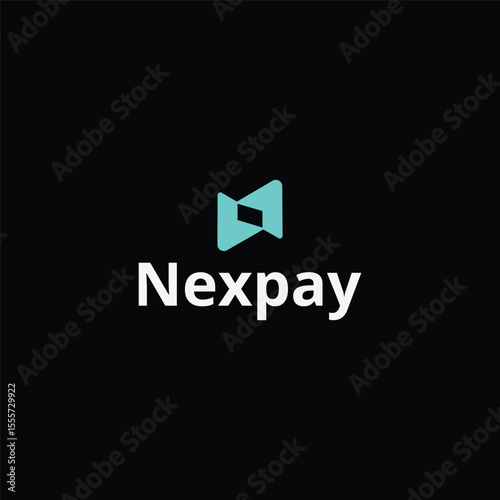 Nexpay modern crypto wallet logo