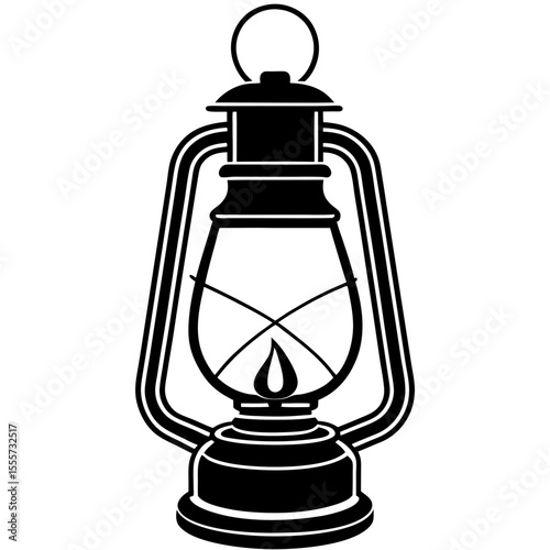 old oil lamp