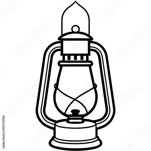 old oil lamp