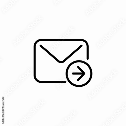 message delivery icon sign vector