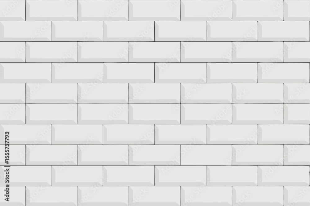 Simple white brick wall background with light gray shades suitable for banners and advertisements clean and modern Simple white brick wall background with light gray shades suitable for banners and advertisements clean and modern