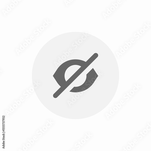 private website restrict icon sign vector