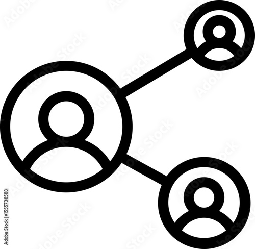 sharing Icon Illustration