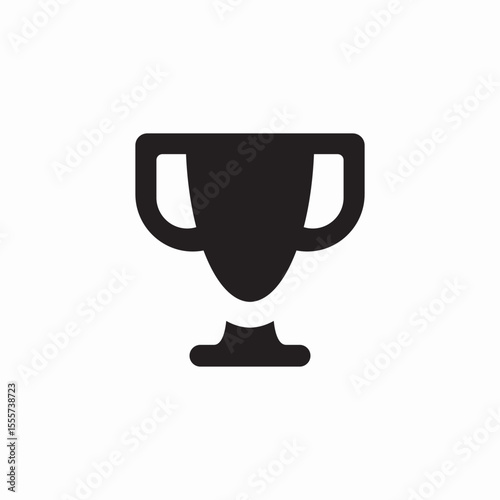 winner cup award icon sign vector