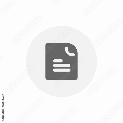word-essay document icon sign vector