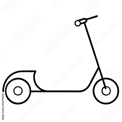 scooter icon vector illustration