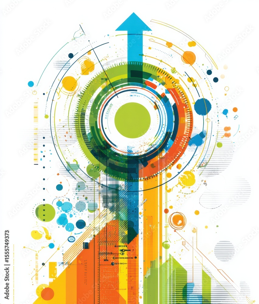 Fototapeta premium abstract vector background