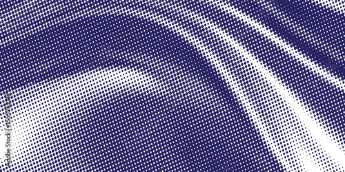 Dots halftone white and blue color pattern gradient grunge texture background. Dots pop art comics sport style vector illustration grunge white and blue