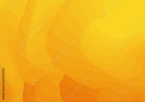 Abstract Art A gradient composition of abstract shapes and forms in warm yellow tones. The artwork invites the viewer to explore the depths and embrace the feeling.