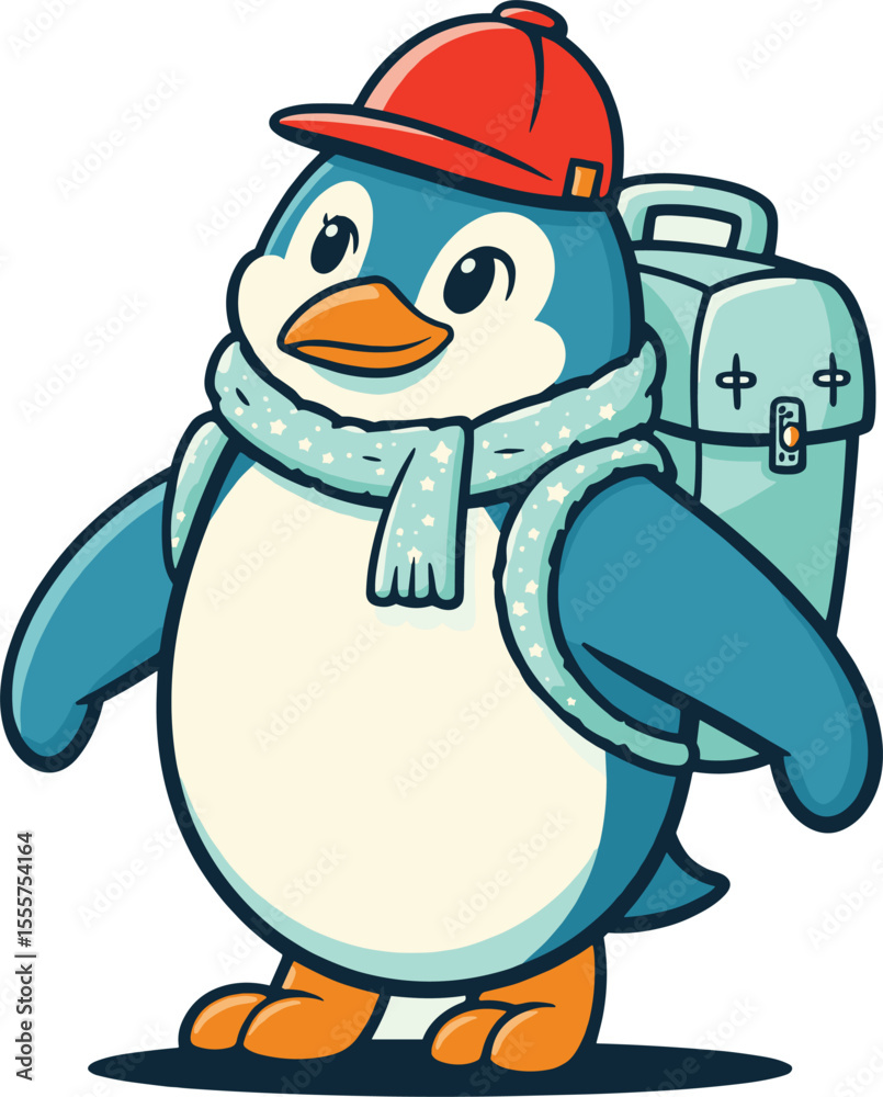 Fototapeta premium Colorful Cartoon Character Mascots | Fun & Friendly Vector