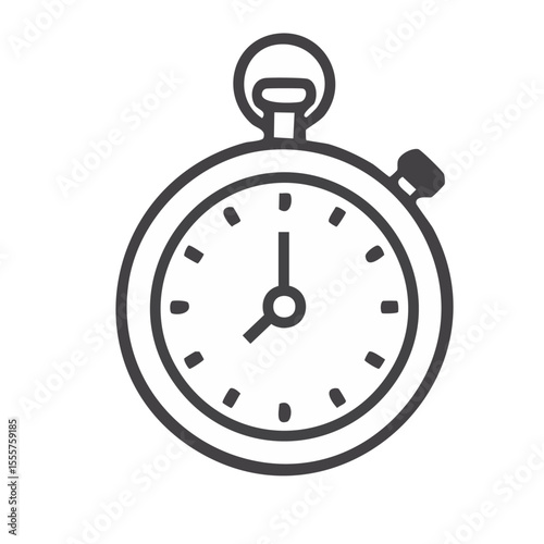 stopwatch vector illustration