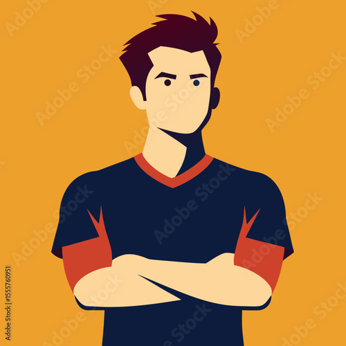 man pointing at something
