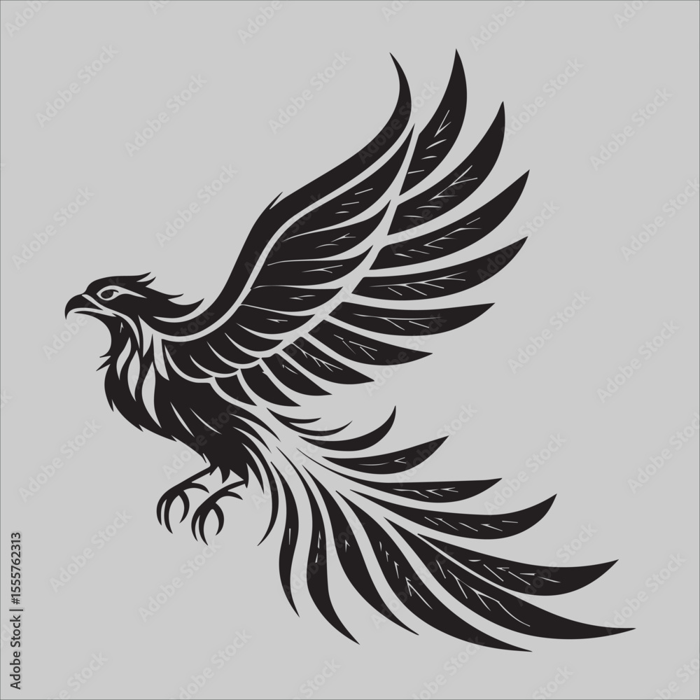 Fototapeta premium Crows in Conflict