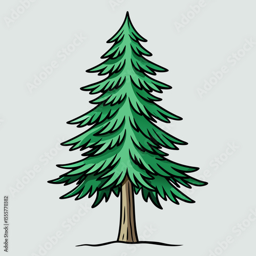 christmas tree vector
