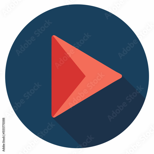 blue arrow icon on metal internet button