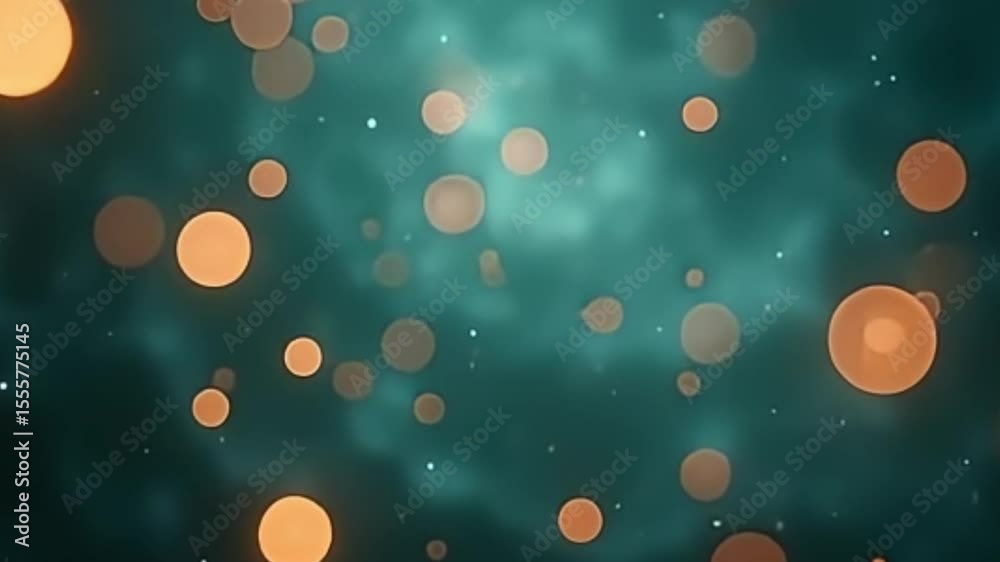 High-quality cinematic bokeh loop background perfect for overlays, intros, and digital compositions

