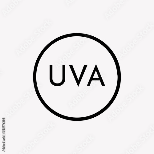 UVA VECTOR SIGN