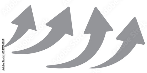 Curved arrow. Black curved arrow icon. Curved arrows set with directional icons. Set of curved arrow.