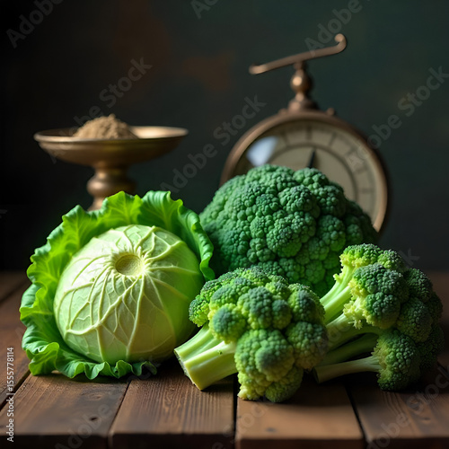 kale's classification in the brassicaceae family links it to a wide variety of vegetables, including cabbage and broccoli, which all contain phytochemicals linked to reducing inflammation photo