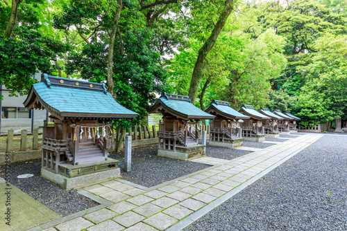 初夏の氣比神宮　福井県敦賀市　Kehi Shrine in early summer. Fukui Pref, Tsuruga City. photo