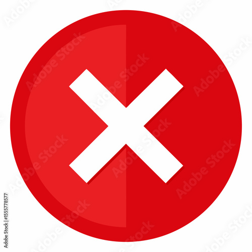 red cross button
