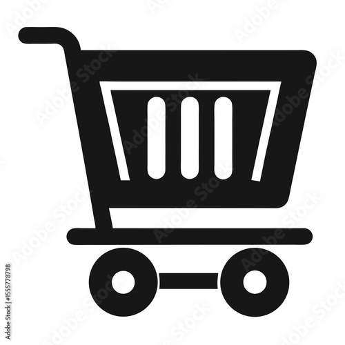 vector shopping cart icon
