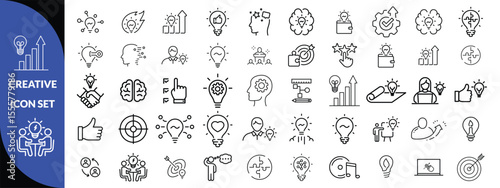 Creative icon set. Creative Big icon set 
