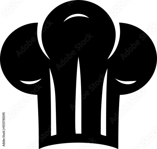 Chef Hat with Spoon and Fork Icon