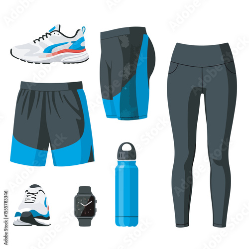 Activewear Collection Sports Apparel for Running and Fitness