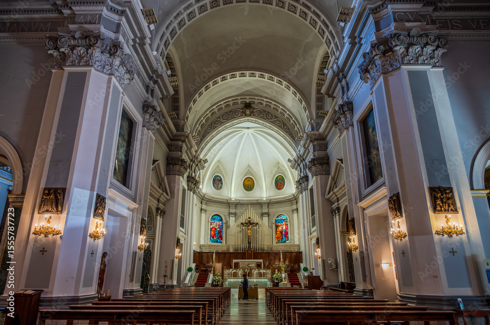 Fototapeta premium Ortona, Abruzzo. Basilica of St. Thomas the Apostle