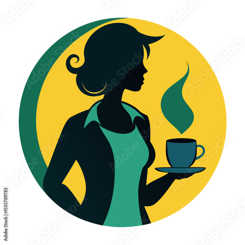 girl with coffee cup