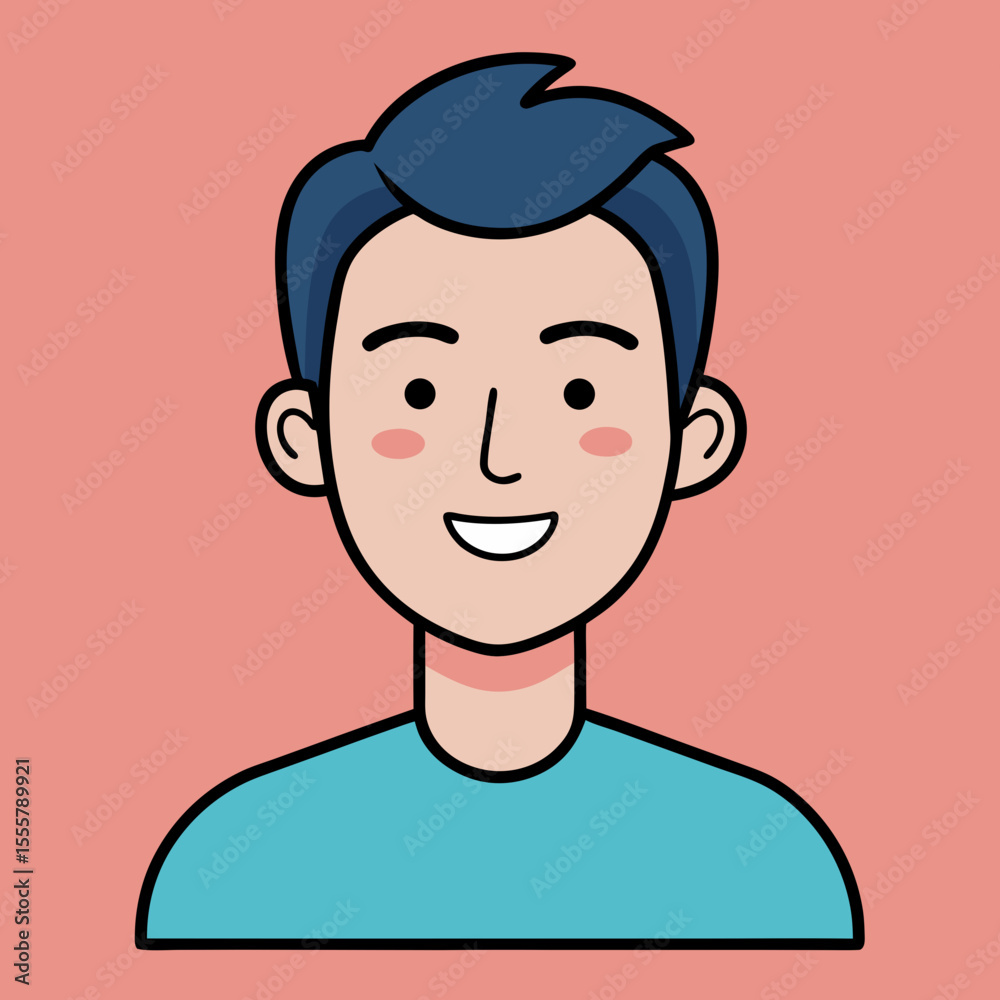 cartoon man face cartoon man face