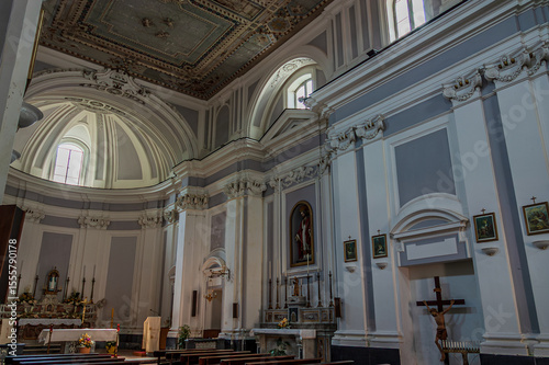 Teano, Campania, Italy. Church of Sant’Agostino. LR25