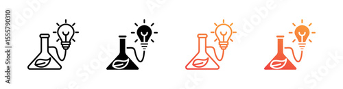Biomass Energy Multiple Style Icon Set Vector 